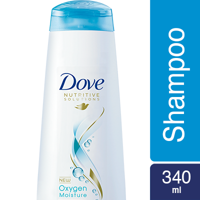 Dove Shampoo Oxygen Moisture 340ml