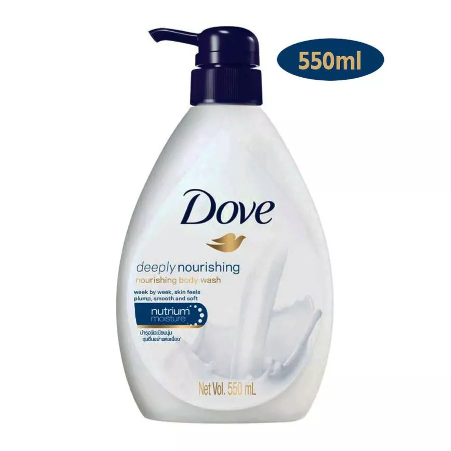 Dove Nutrium Moisture Deeply Nourishing Body Wash 550ml