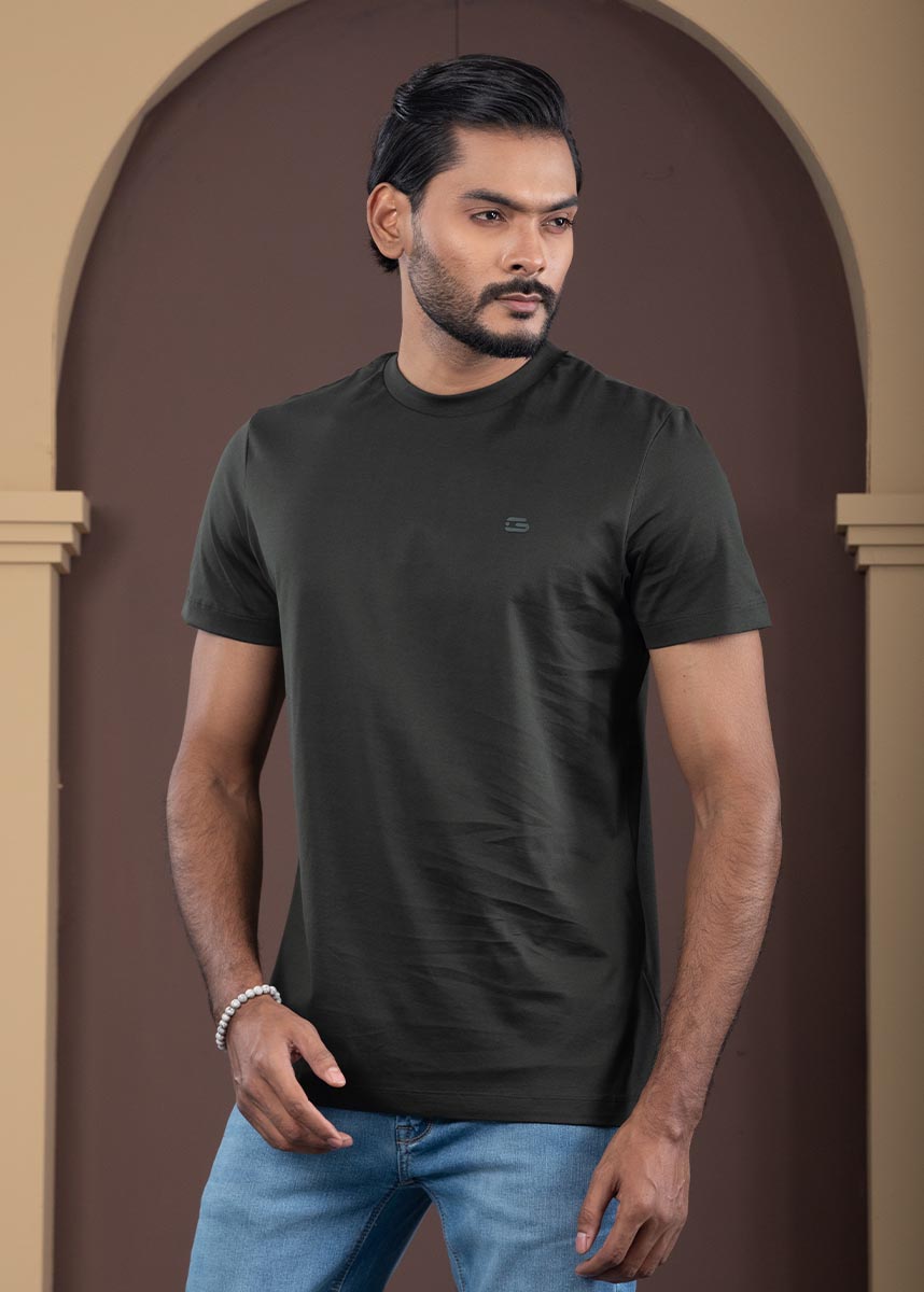 Men's Solid Color T-Shirt